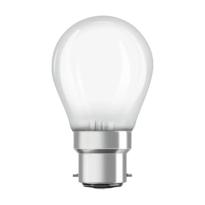 4W B22 Frosted Golf LED Bulb 2700K Non Dimmable
