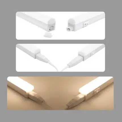 Linkable cable for T5 under cabinet lights instructions