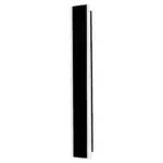 Outdoor 24W acrylic black wall light IP65 rated plain background