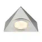 Satin nickel triangular LED under cabinet light product image