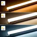 T5 LED CCT 8W under cabinet light colour temperatures
