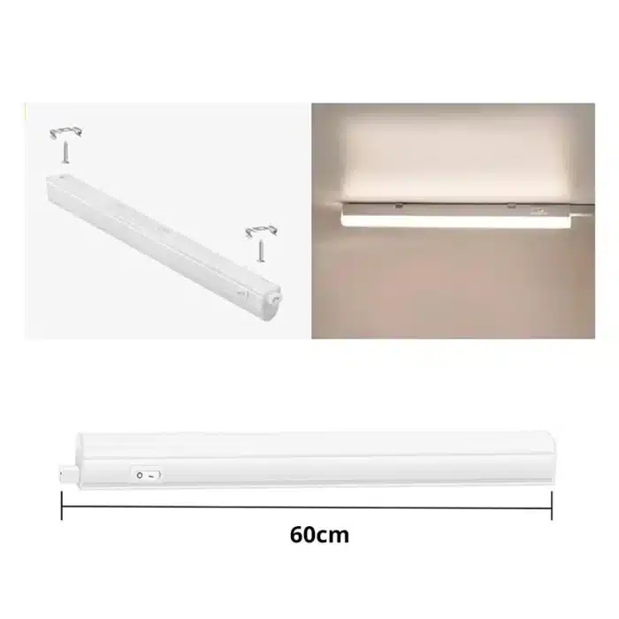 T5 LED CCT 8W under cabinet light dimensions